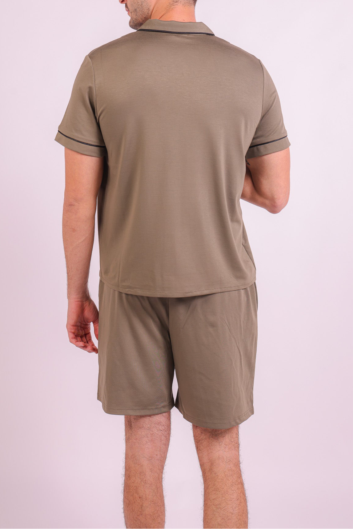 The Collar Club Loungewear Set - Army Green